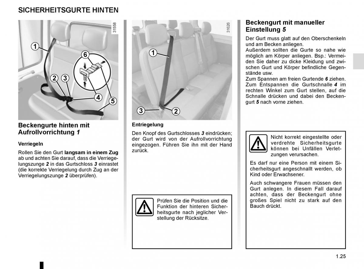 Renault Master III 3 Handbuch / page 31