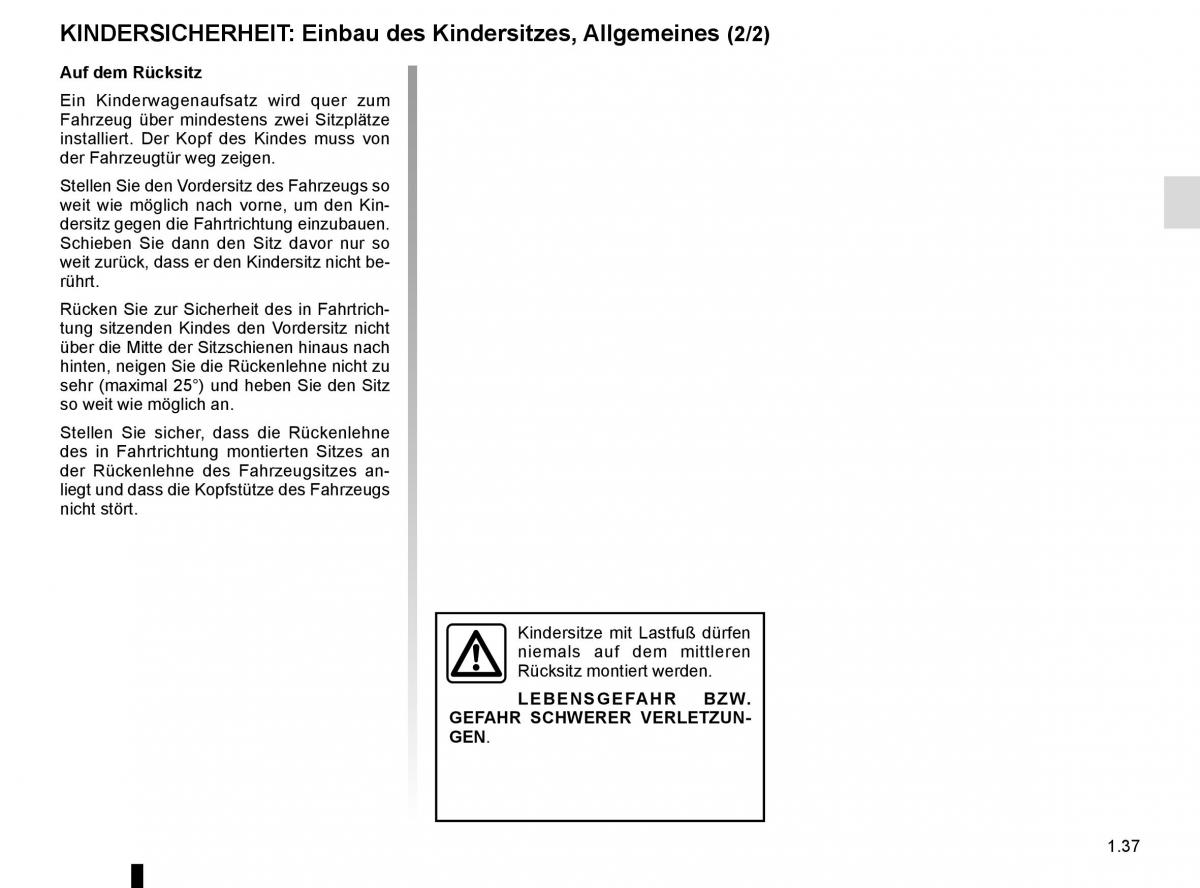 Renault Master III 3 Handbuch / page 43