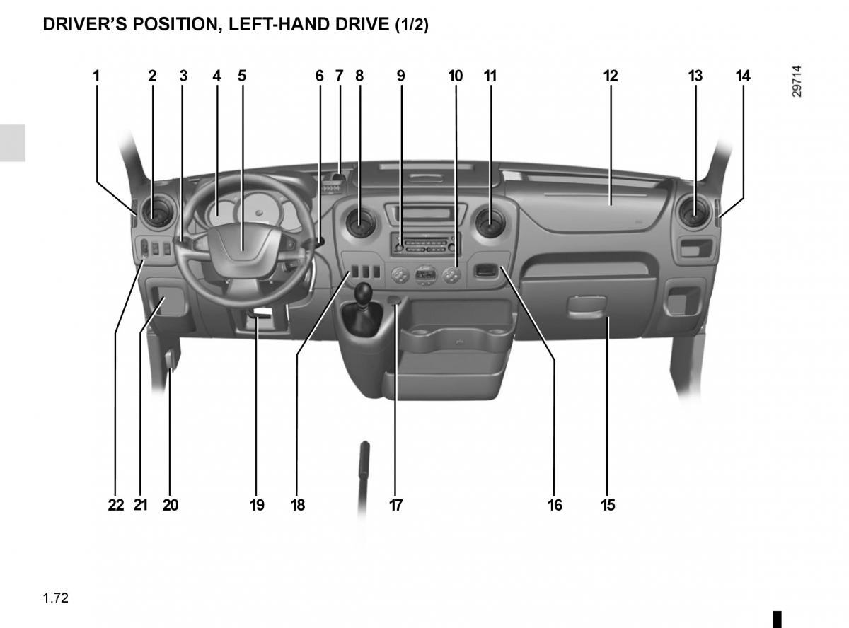 Renault Master III 3 owners manual / page 78