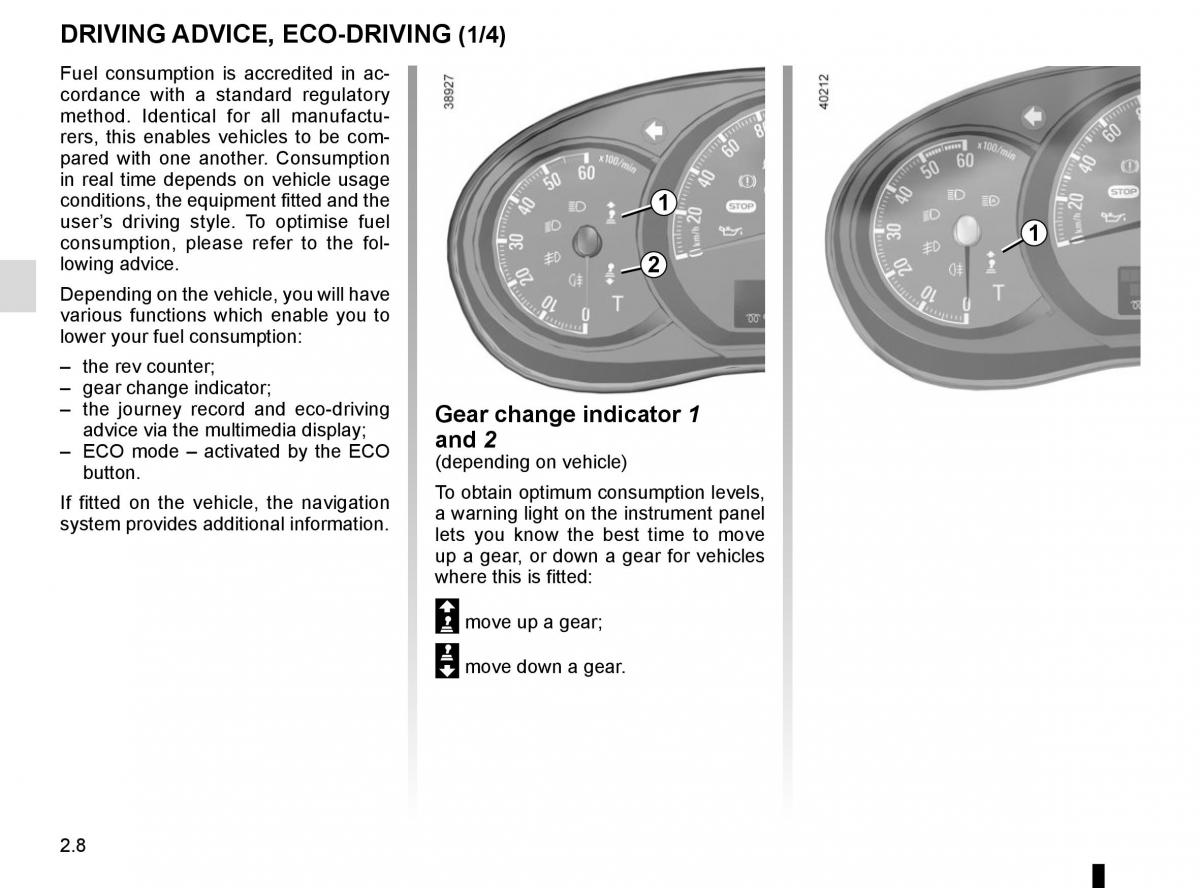 Renault Master III 3 owners manual / page 122