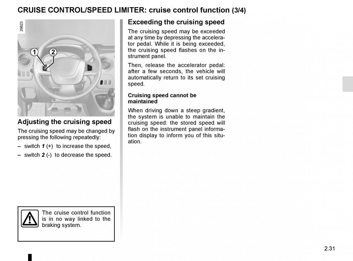 Renault Master III 3 owners manual / page 145