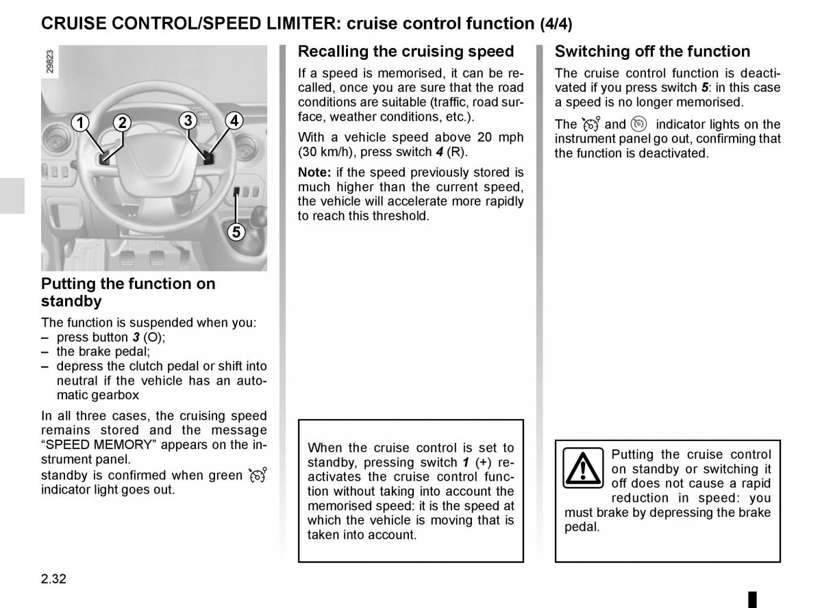 Renault Master III 3 owners manual / page 146