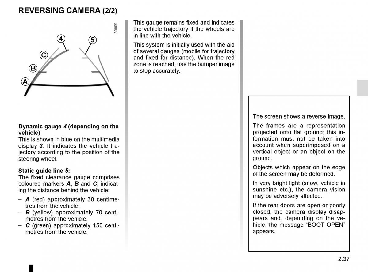 Renault Master III 3 owners manual / page 151