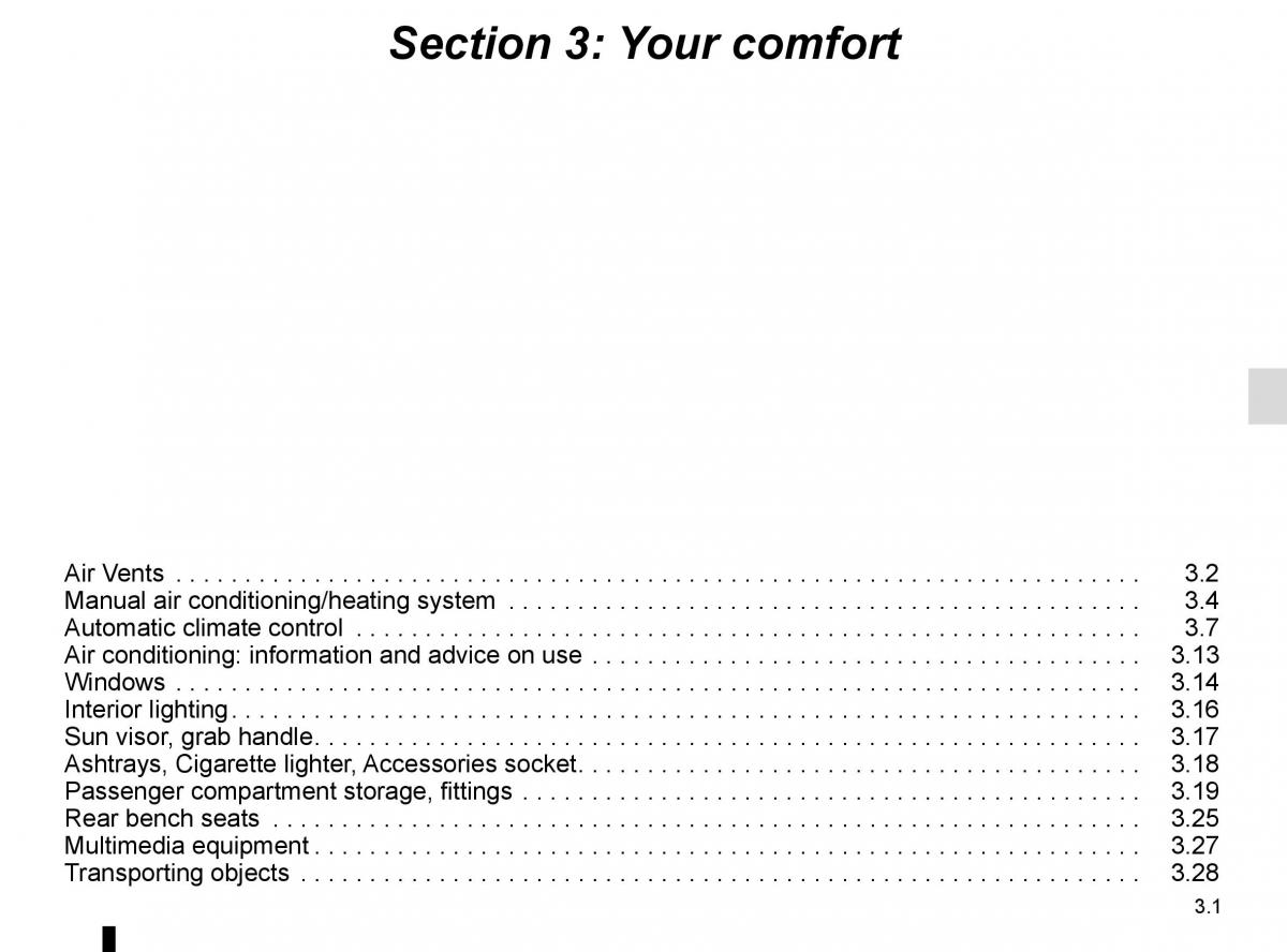 Renault Master III 3 owners manual / page 161