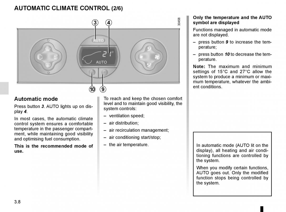 Renault Master III 3 owners manual / page 168