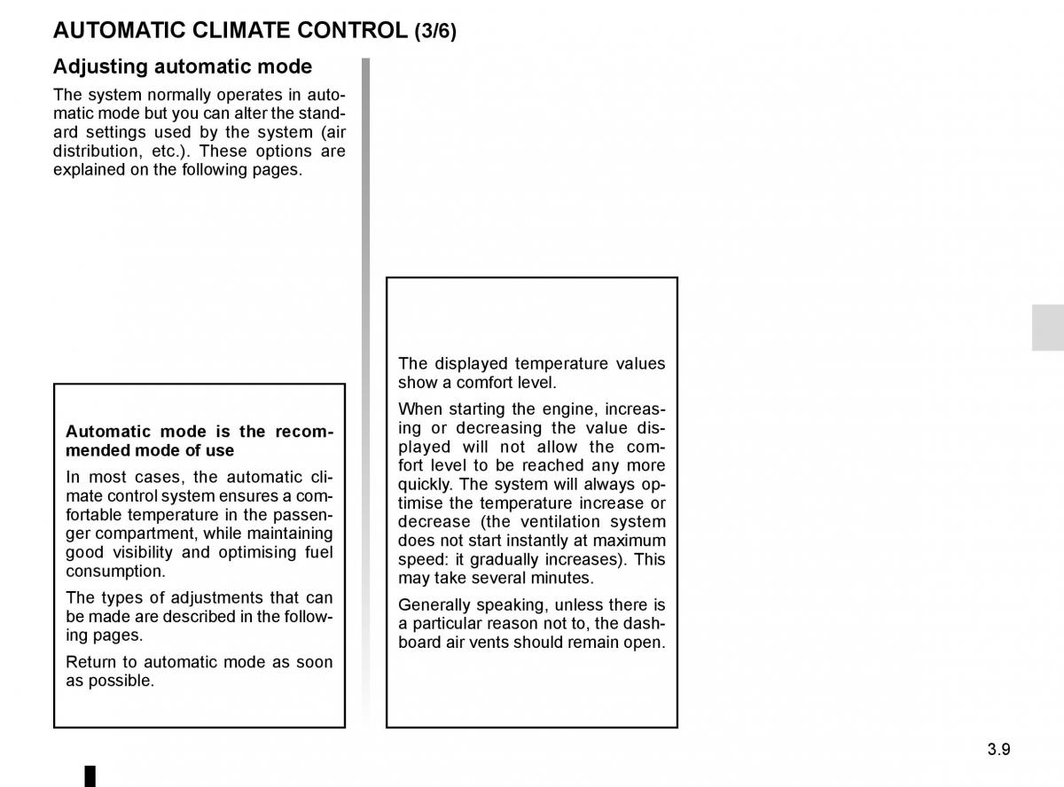 Renault Master III 3 owners manual / page 169