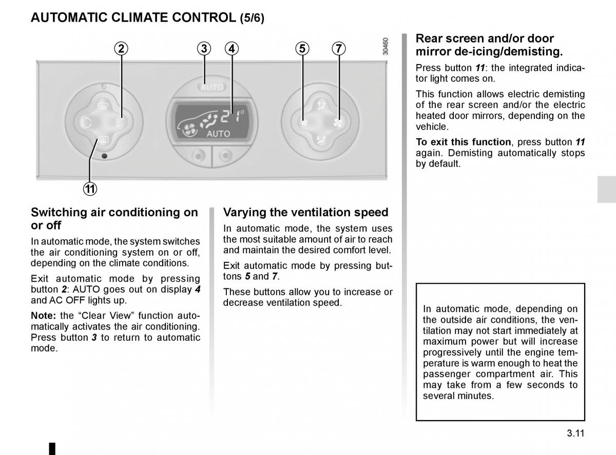 Renault Master III 3 owners manual / page 171