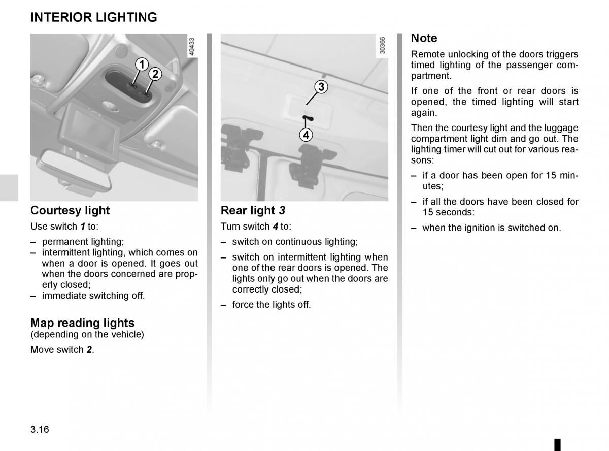 Renault Master III 3 owners manual / page 176