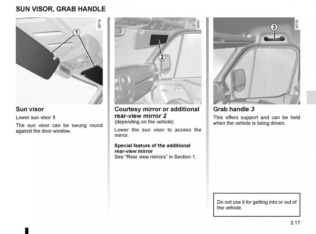 Renault Master III 3 owners manual / page 177