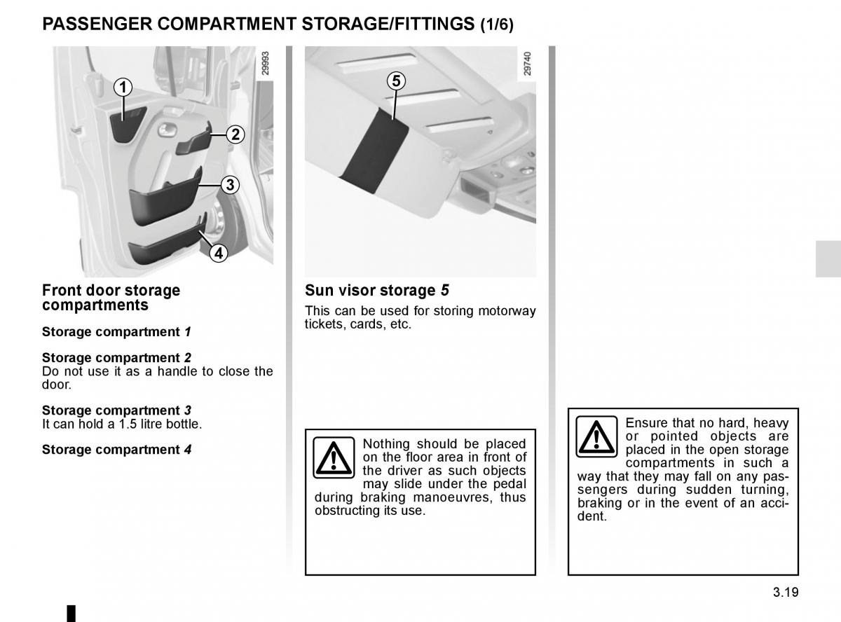 Renault Master III 3 owners manual / page 179