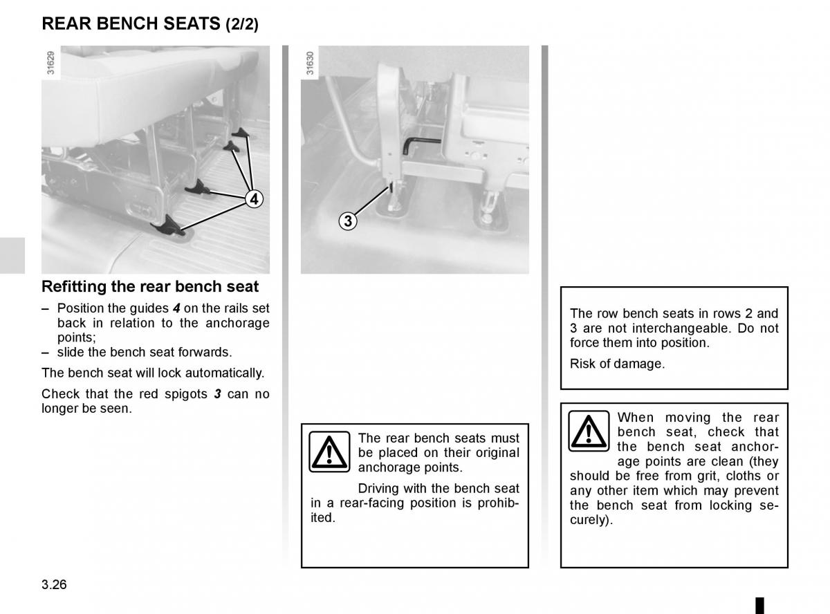 Renault Master III 3 owners manual / page 186