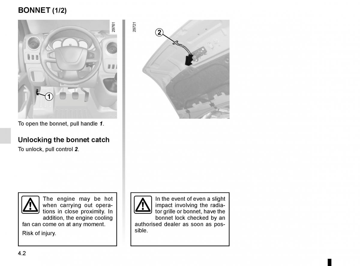 Renault Master III 3 owners manual / page 192