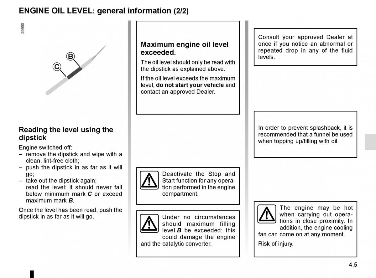 Renault Master III 3 owners manual / page 195