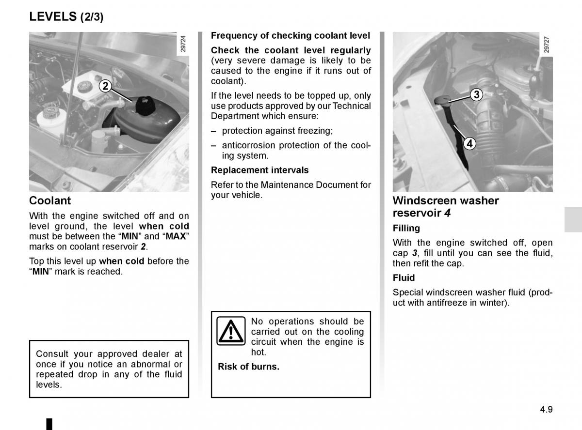 Renault Master III 3 owners manual / page 199