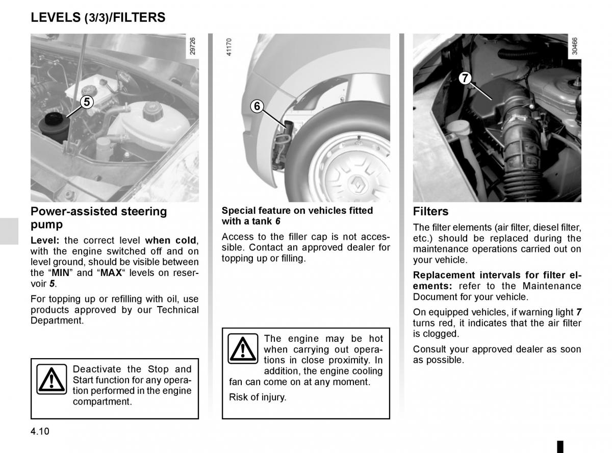 Renault Master III 3 owners manual / page 200