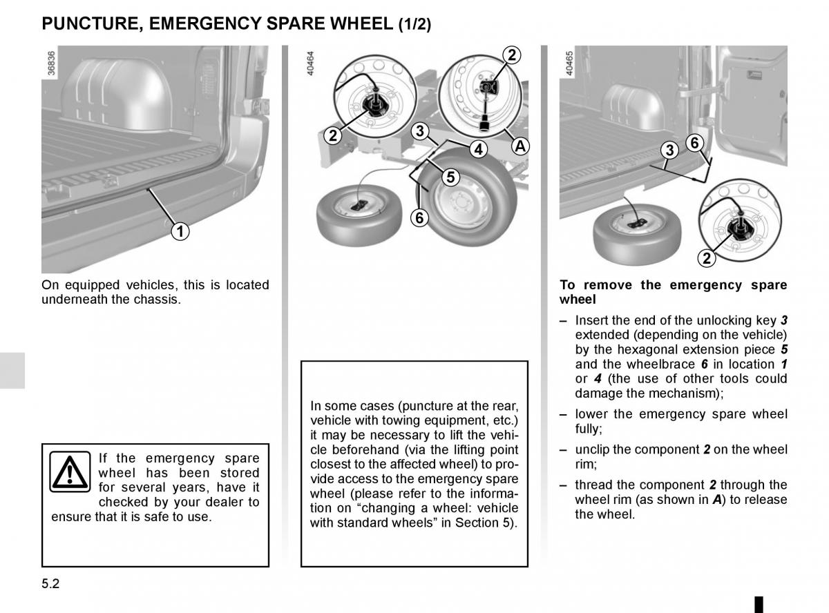 Renault Master III 3 owners manual / page 210