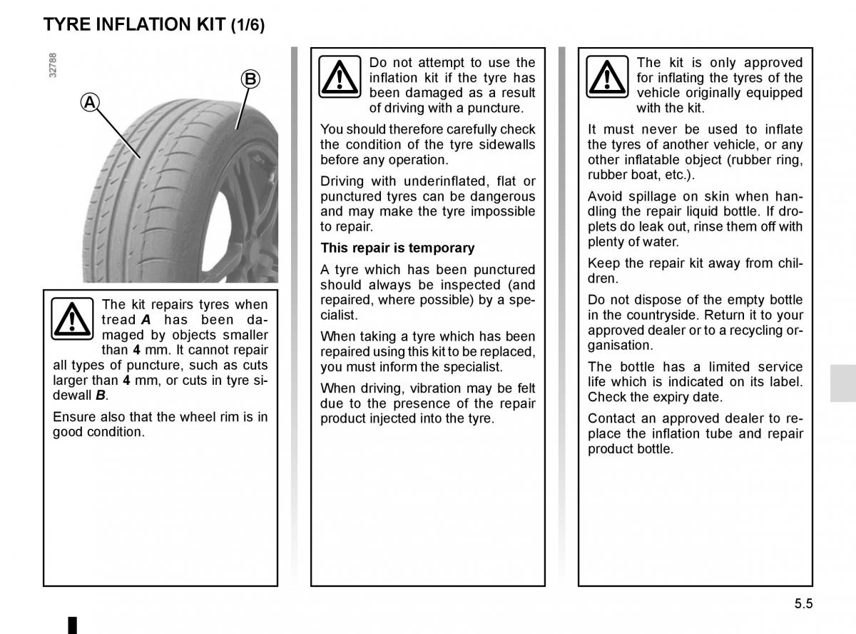 Renault Master III 3 owners manual / page 213