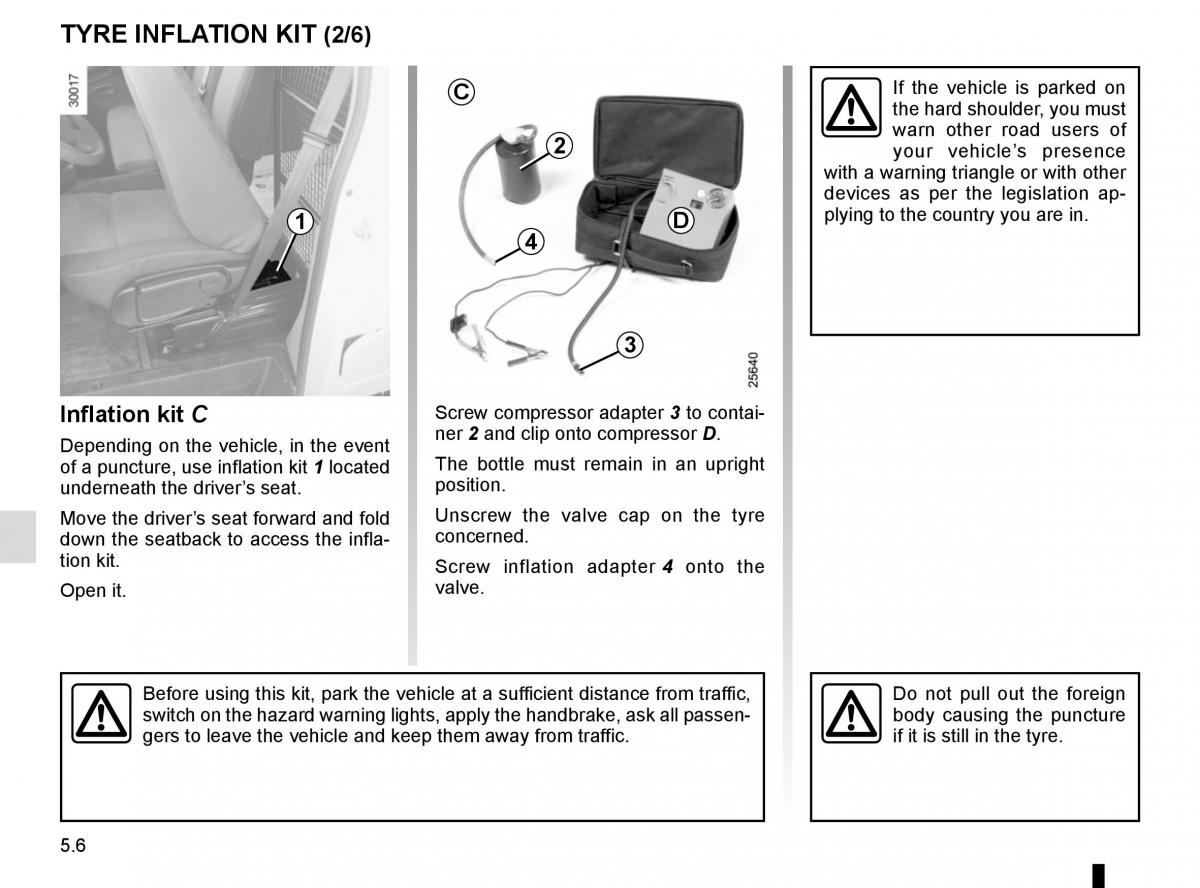 Renault Master III 3 owners manual / page 214