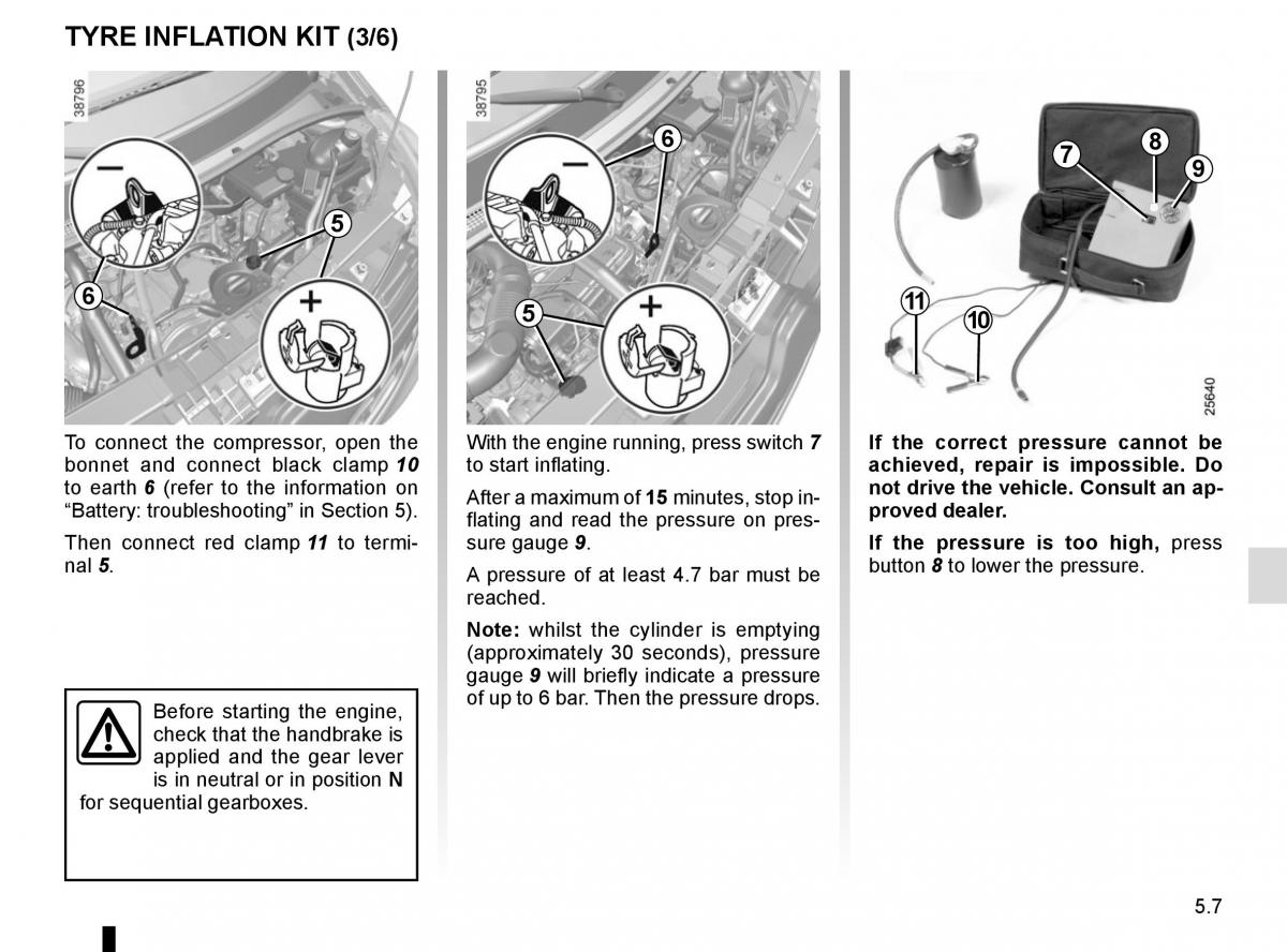 Renault Master III 3 owners manual / page 215