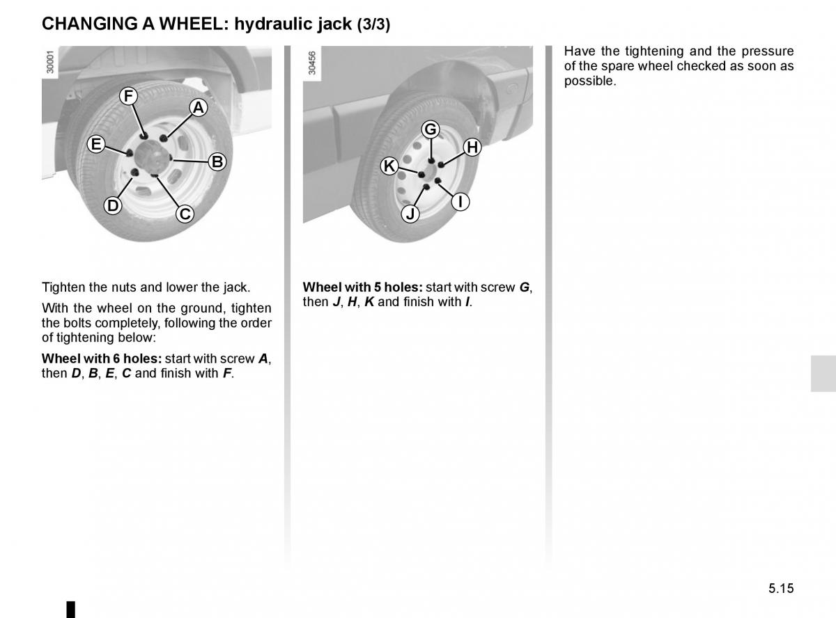 Renault Master III 3 owners manual / page 223