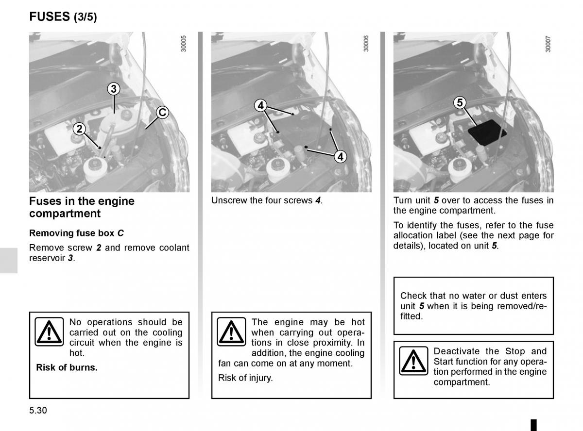 Renault Master III 3 owners manual / page 238