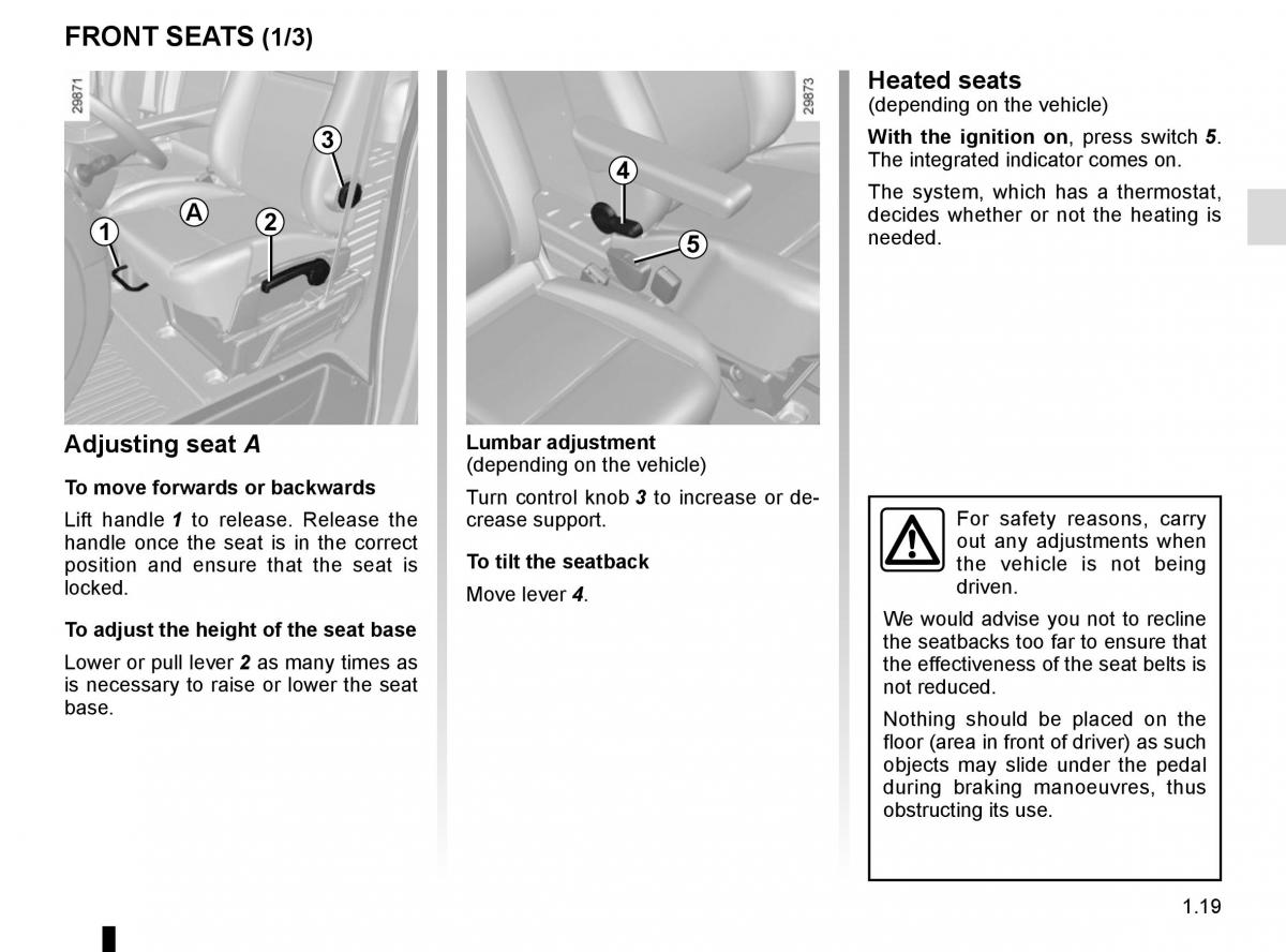 Renault Master III 3 owners manual / page 25