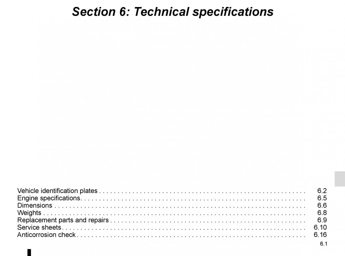 Renault Master III 3 owners manual / page 255