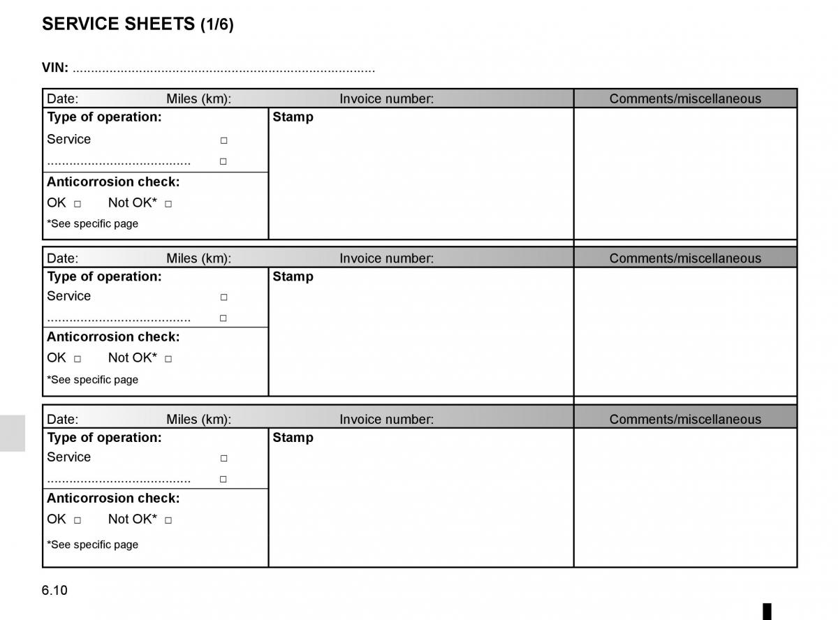 Renault Master III 3 owners manual / page 264