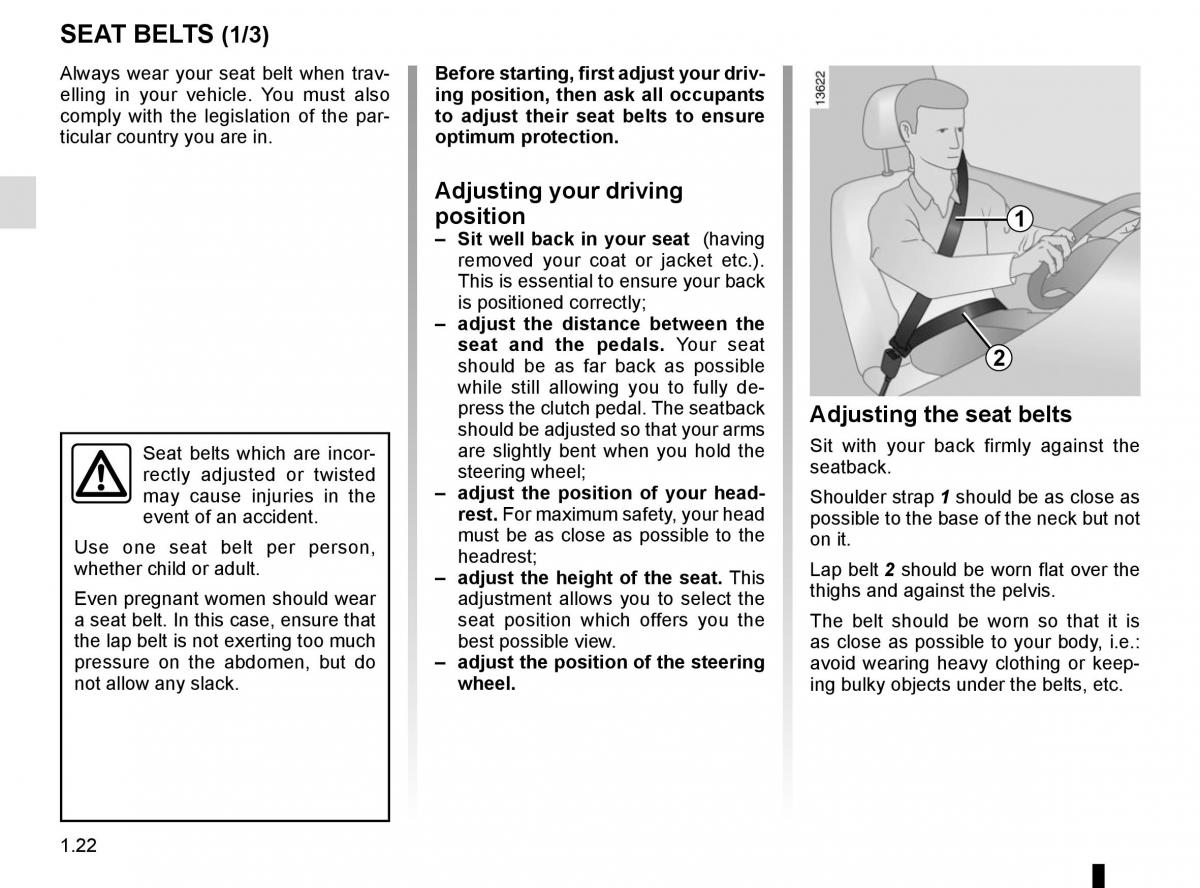 Renault Master III 3 owners manual / page 28