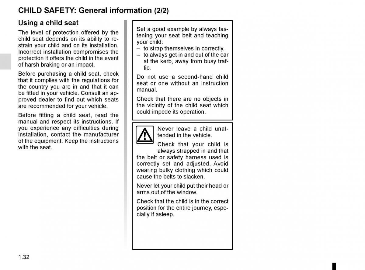 Renault Master III 3 owners manual / page 38