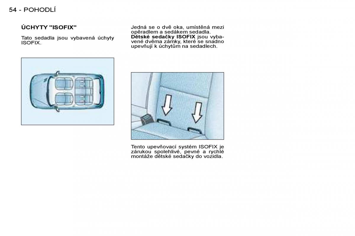 Peugeot 206 navod k obsludze / page 57