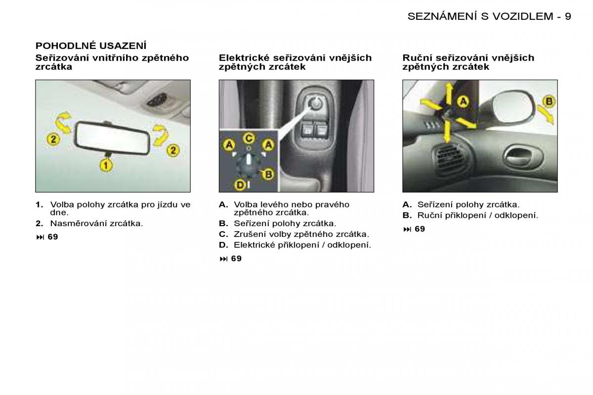 Peugeot 206 navod k obsludze / page 6