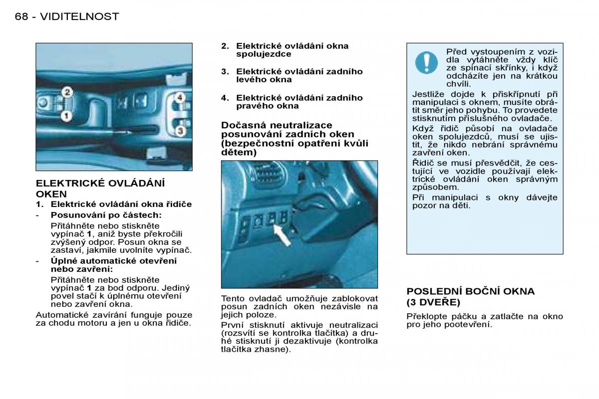 Peugeot 206 navod k obsludze / page 72