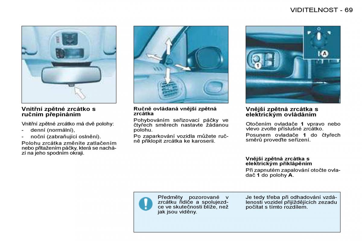 Peugeot 206 navod k obsludze / page 73