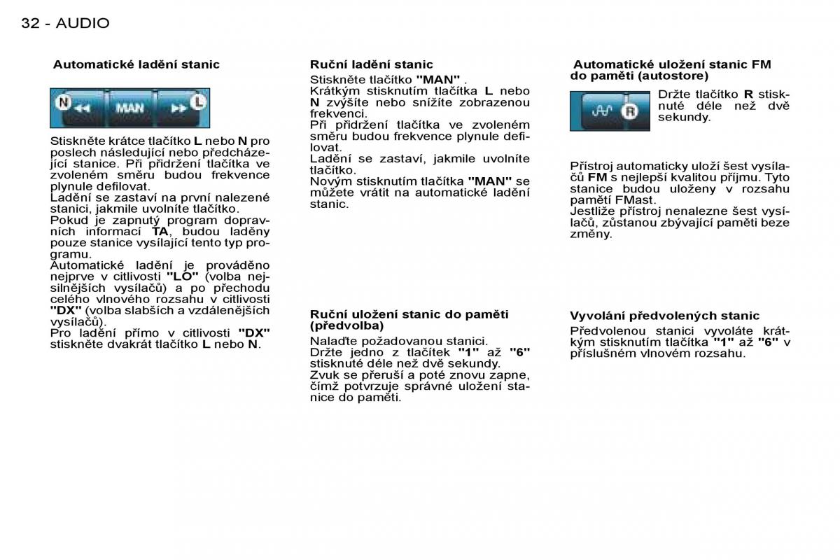 Peugeot 206 navod k obsludze / page 31