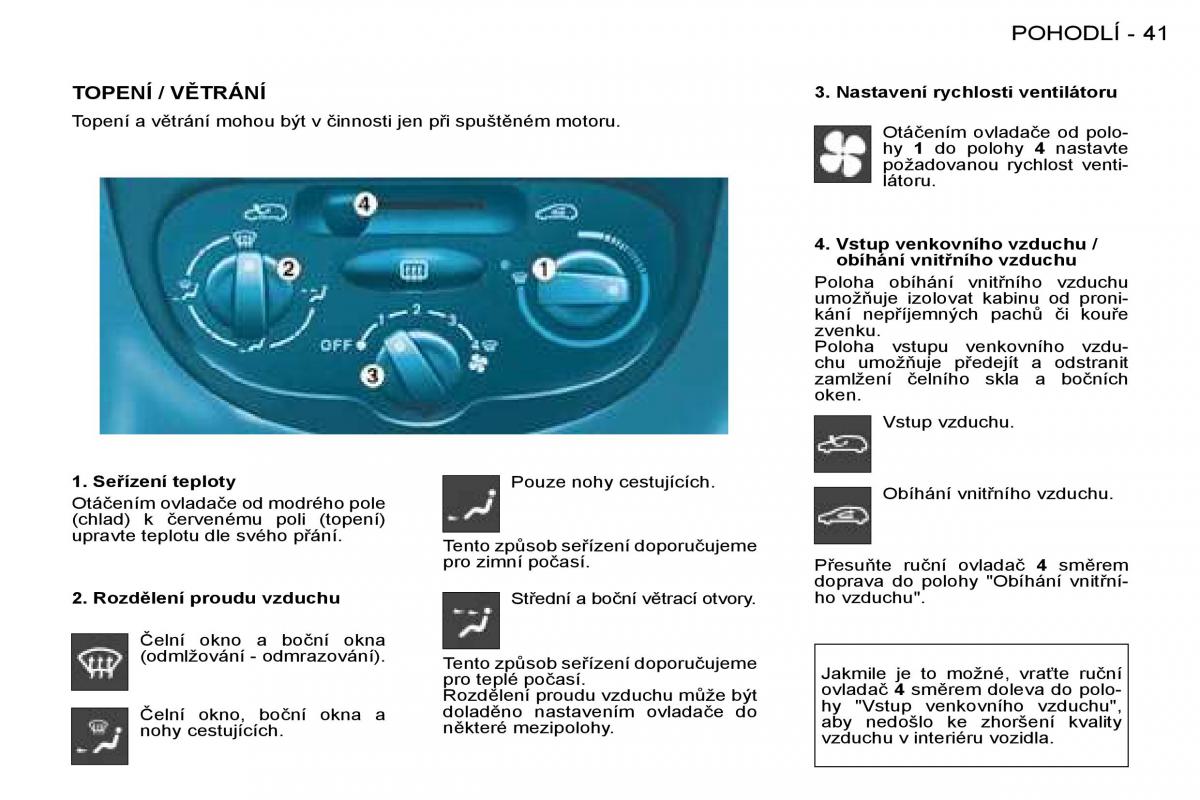 Peugeot 206 navod k obsludze / page 40