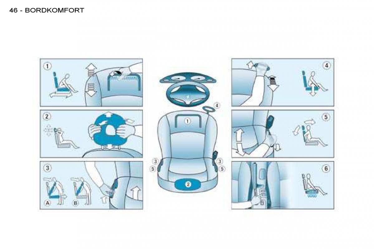 Peugeot 206 Handbuch / page 45