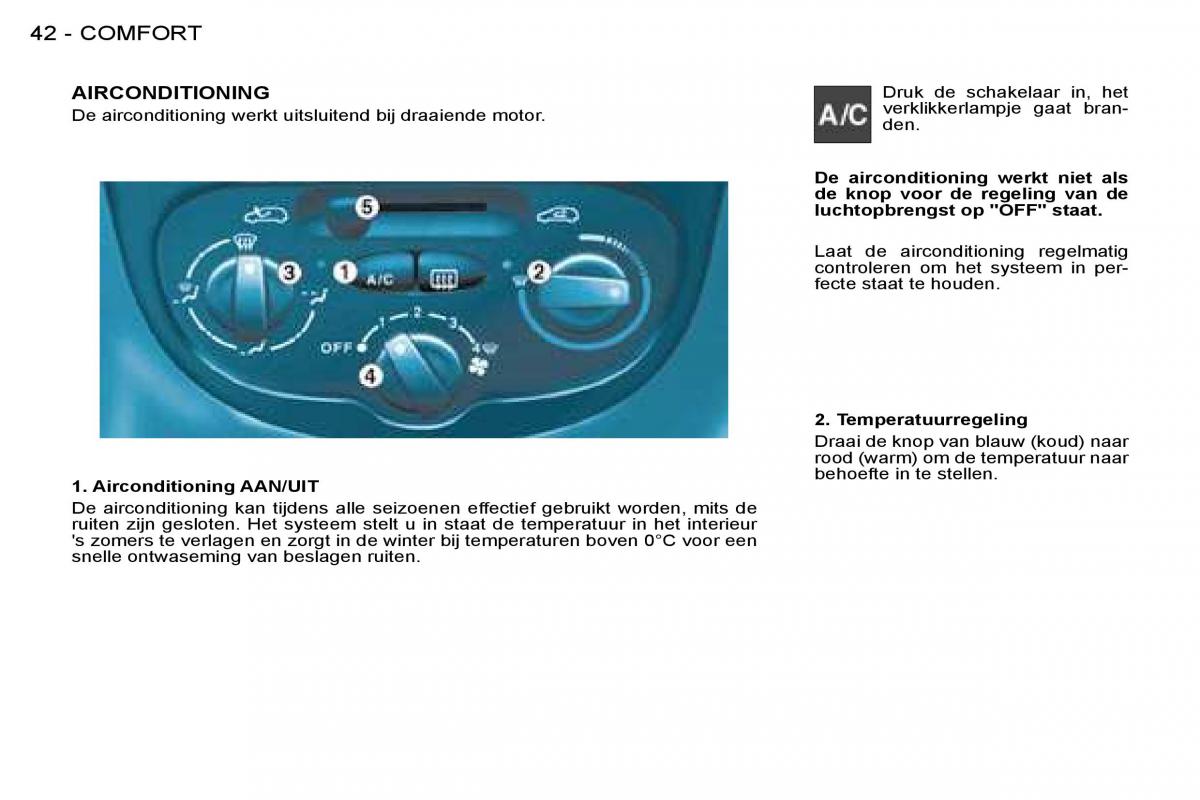 Peugeot 206 handleiding / page 41