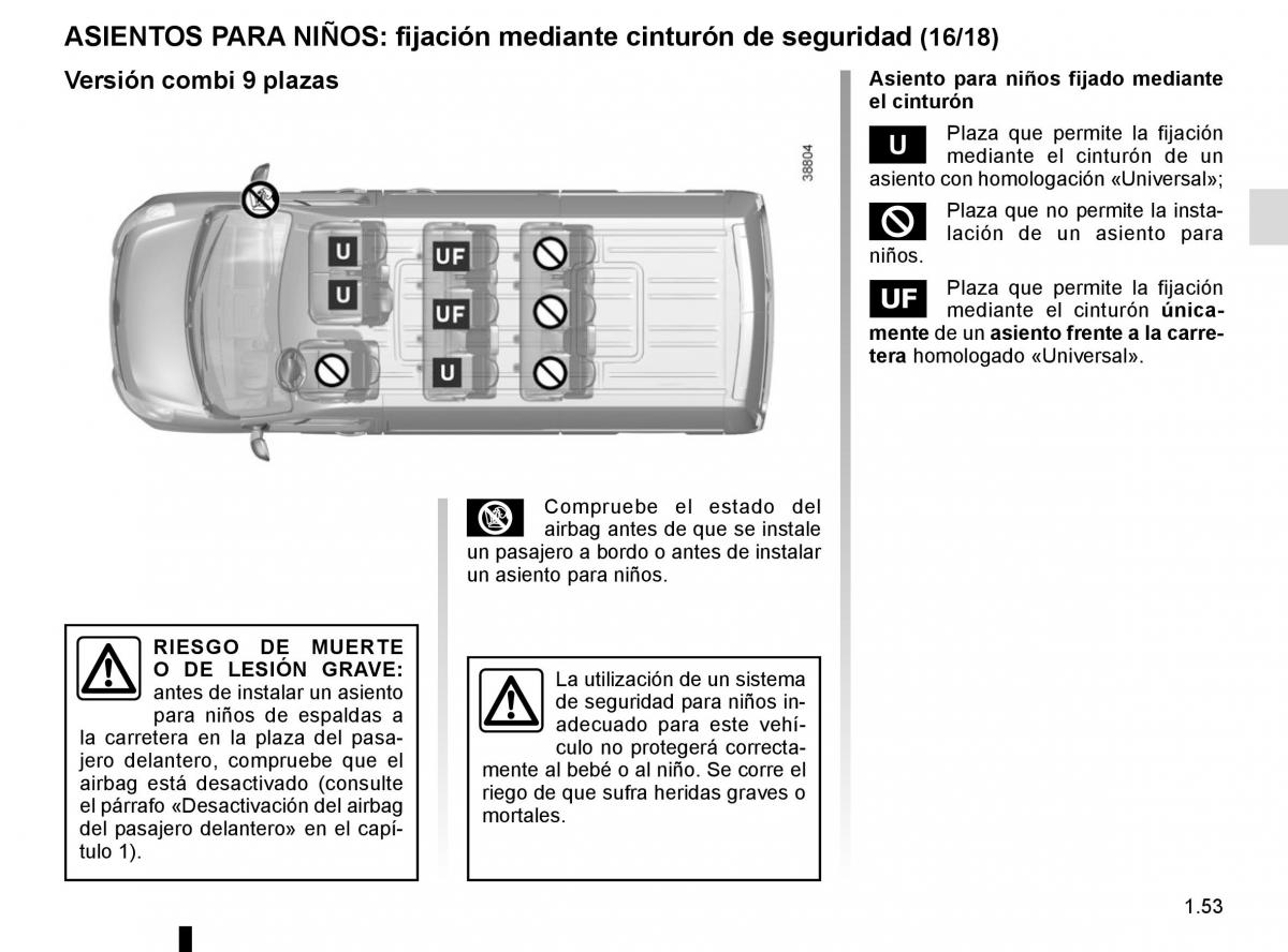 Renault Master III 3 manual del propietario / page 59