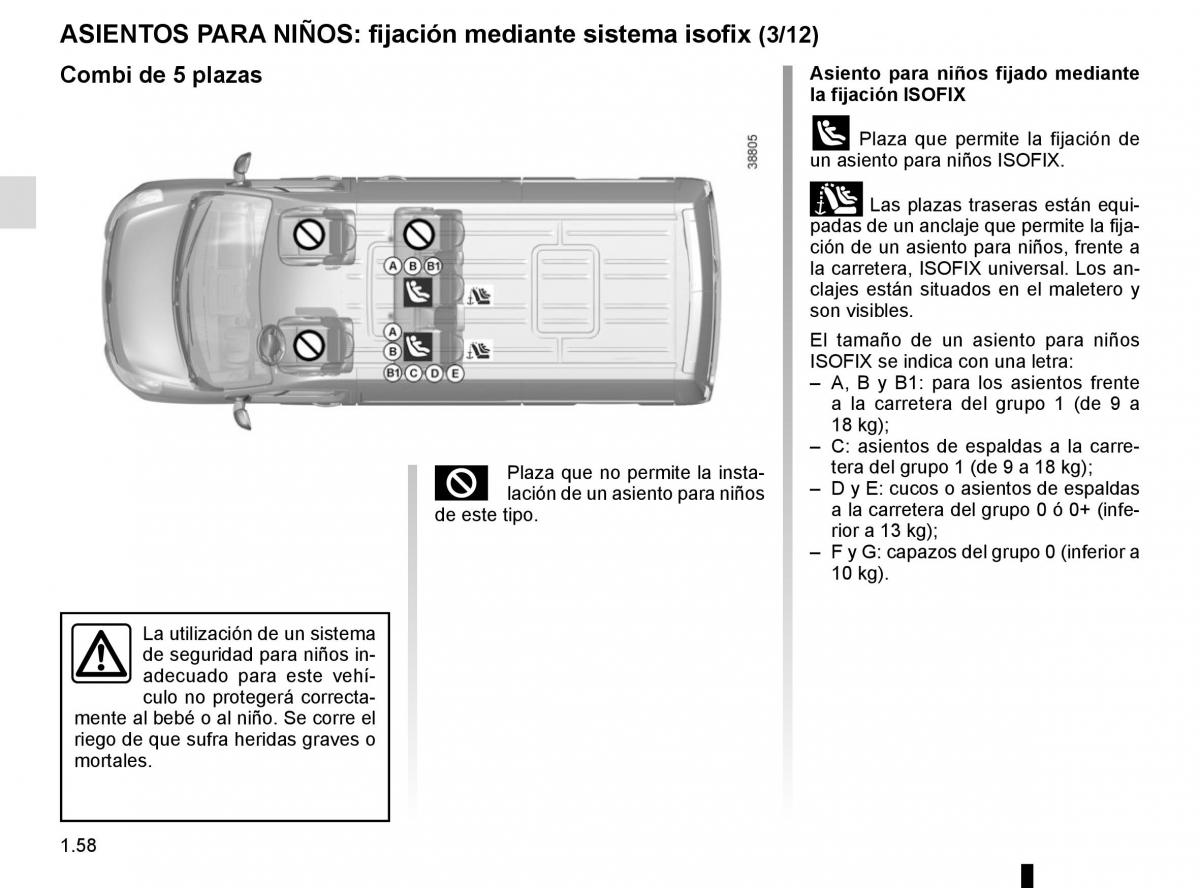 Renault Master III 3 manual del propietario / page 64