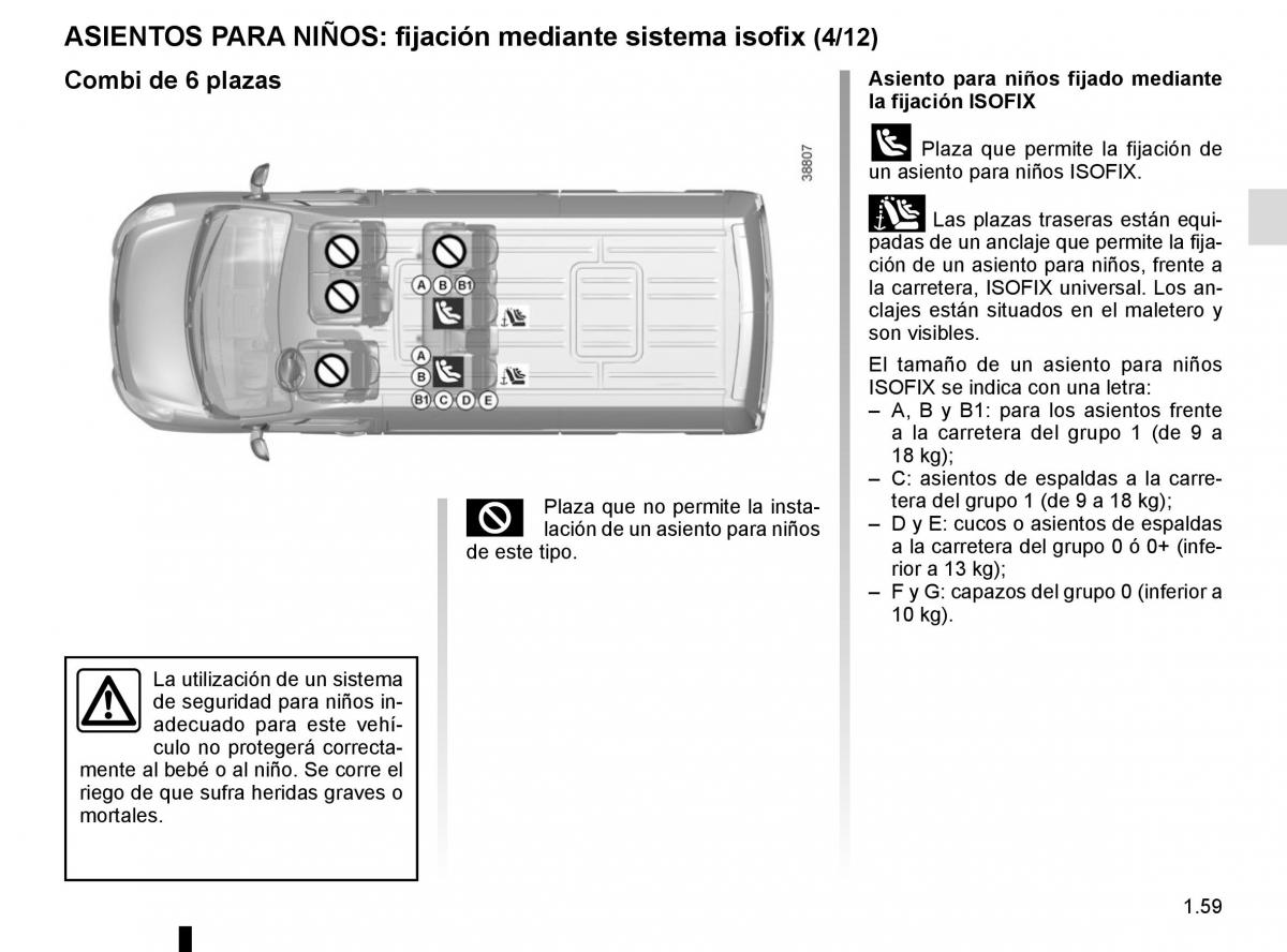 Renault Master III 3 manual del propietario / page 65