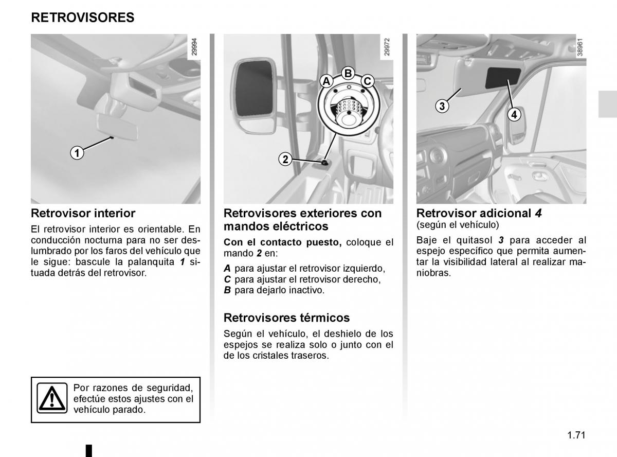 Renault Master III 3 manual del propietario / page 77