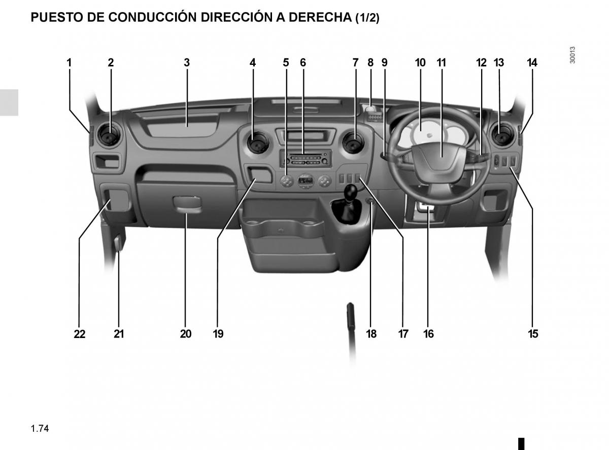 Renault Master III 3 manual del propietario / page 80