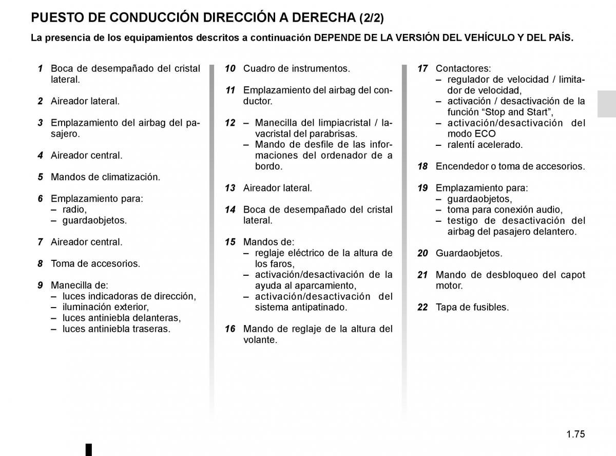 Renault Master III 3 manual del propietario / page 81