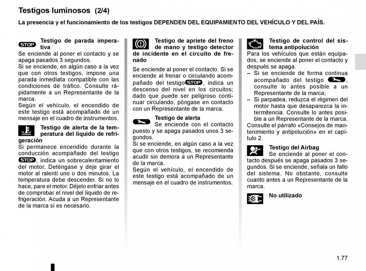 Renault Master III 3 manual del propietario / page 83