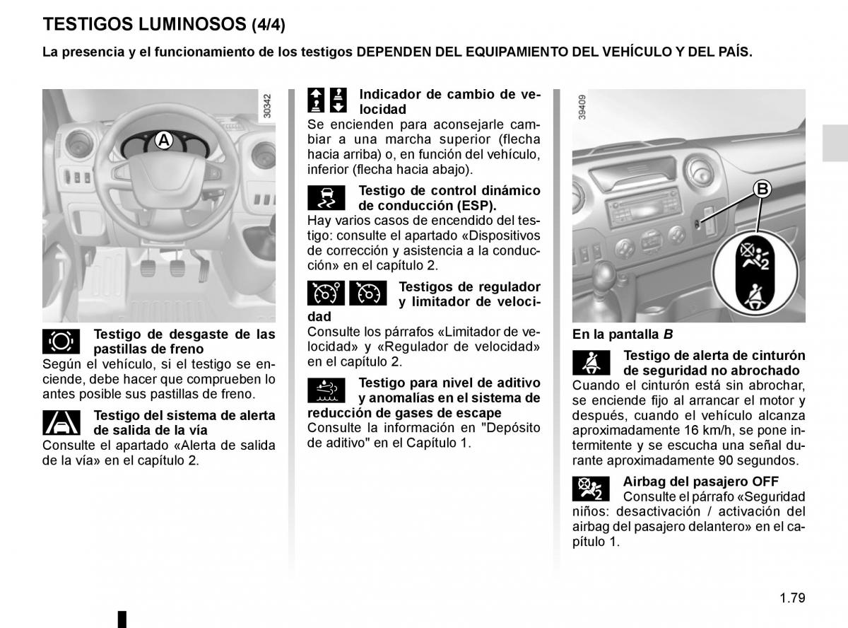 Renault Master III 3 manual del propietario / page 85