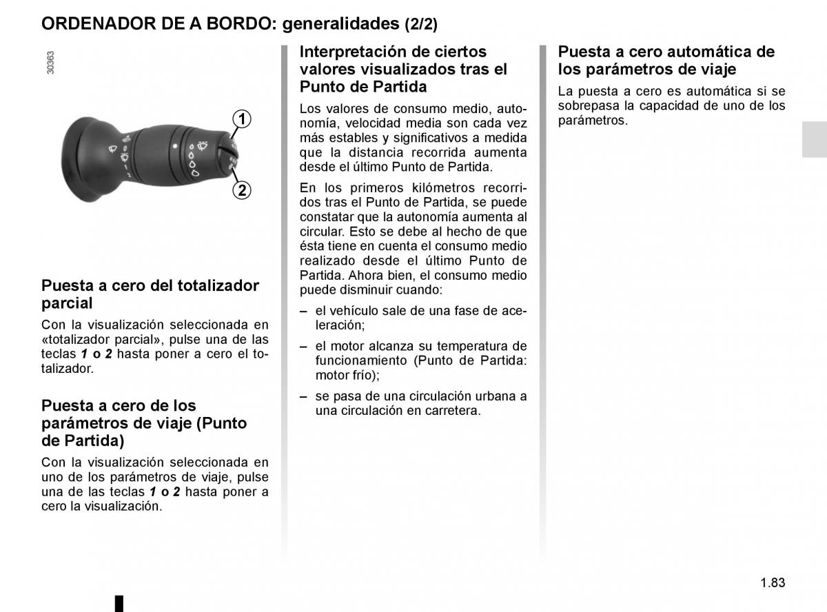 Renault Master III 3 manual del propietario / page 89