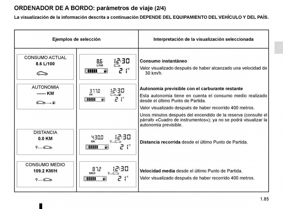 Renault Master III 3 manual del propietario / page 91