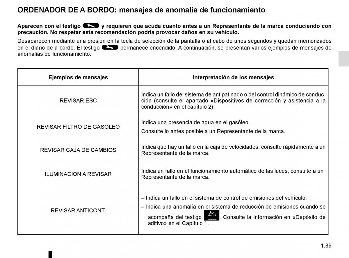 Renault Master III 3 manual del propietario / page 95