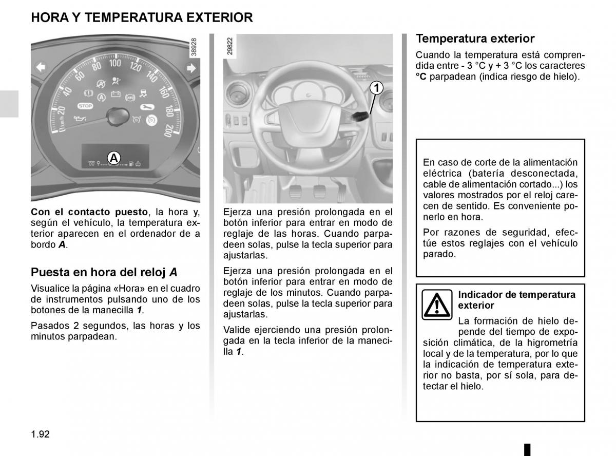 Renault Master III 3 manual del propietario / page 98